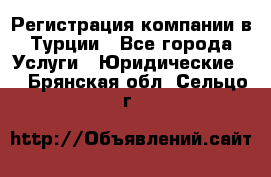 Регистрация компании в Турции - Все города Услуги » Юридические   . Брянская обл.,Сельцо г.